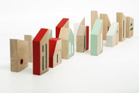 Wooden minimalist houses
