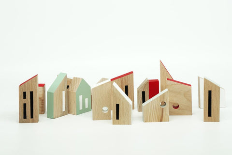 Wooden minimalist houses