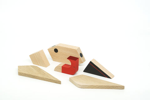 handmade wooden vulture gift