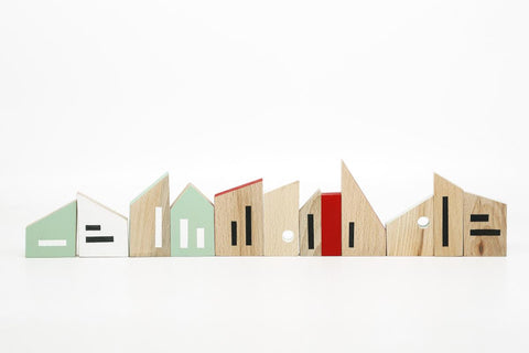 Wooden minimalist houses