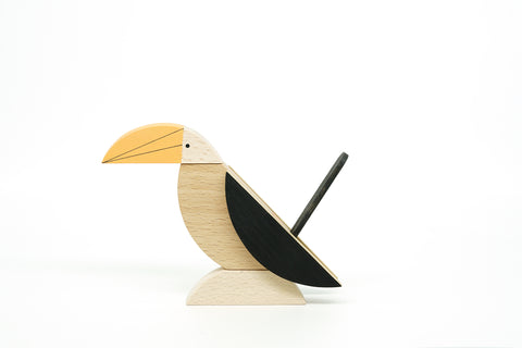 handmade designer toucan gift