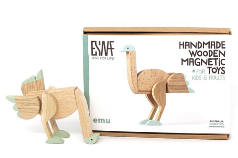 emu eco-friendly toy package