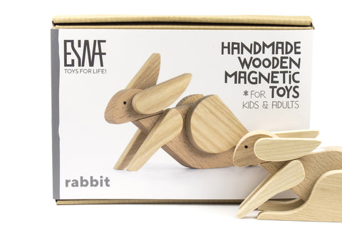 wooden rabbit package