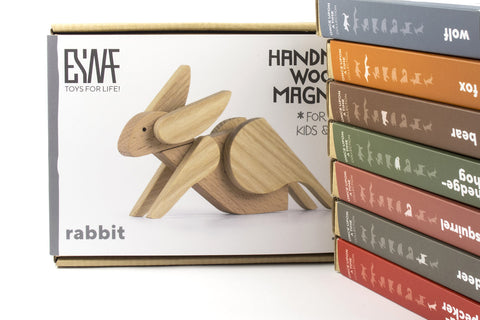 wooden magnetic toy package